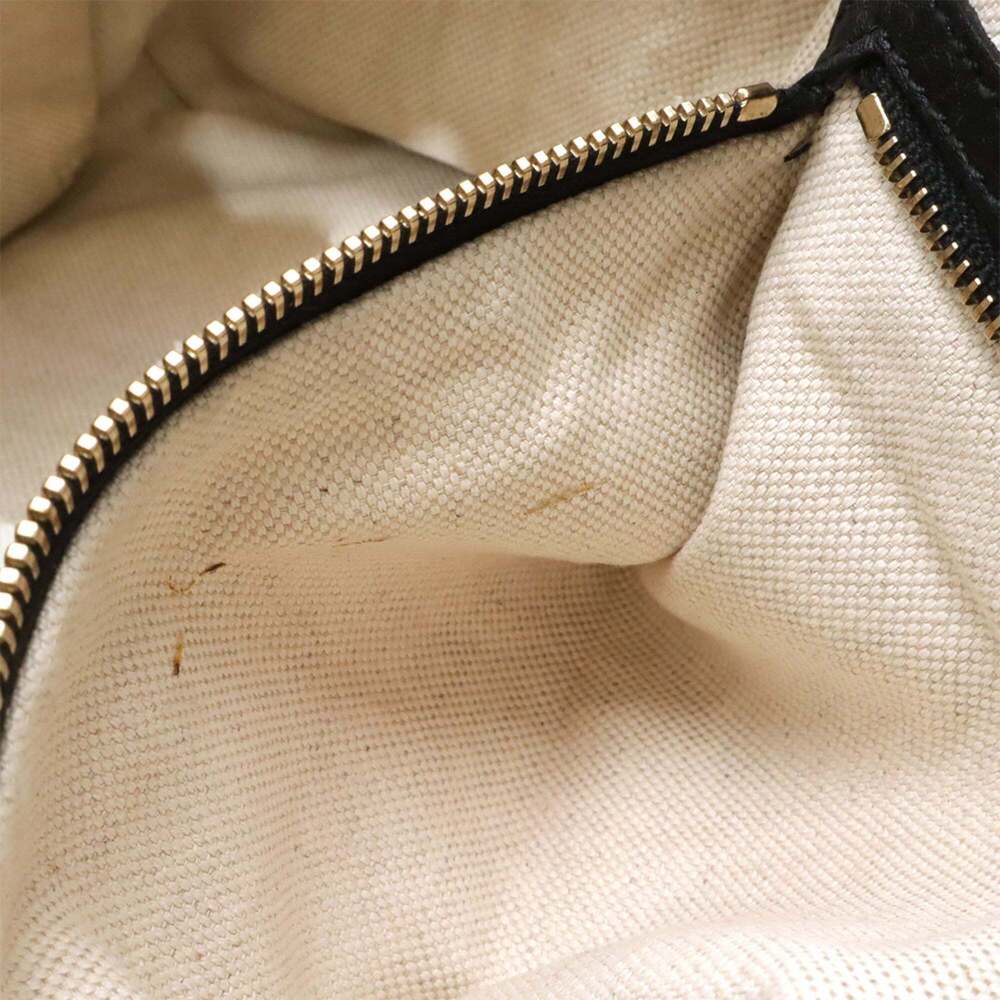 GUCCI Black Leather Shoulder Bag - Picture 10 of 10